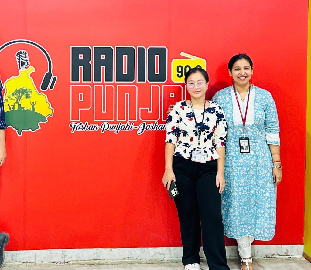 Bhasaflow team with Radio Punjab collaborator